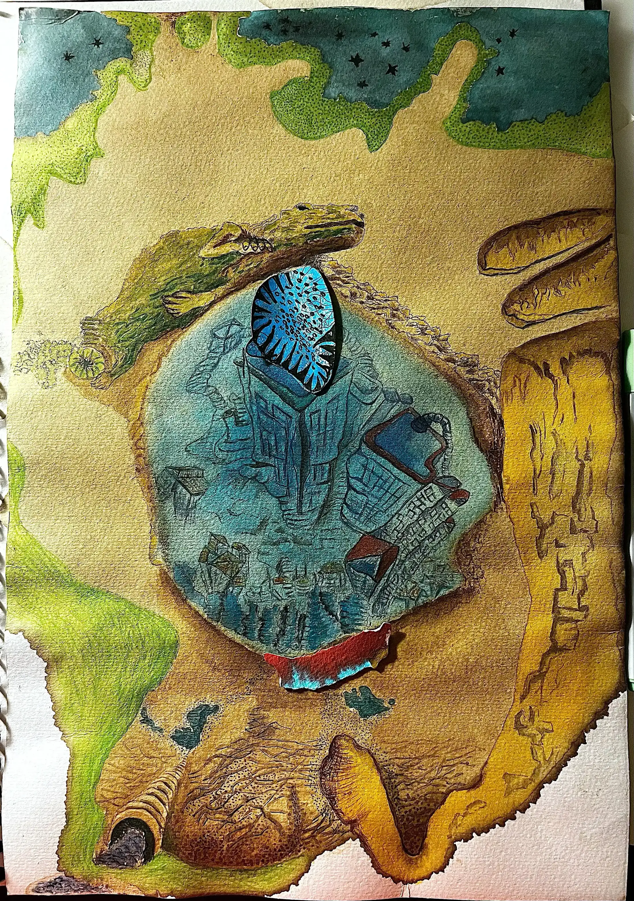 Untitled Paper Work 9