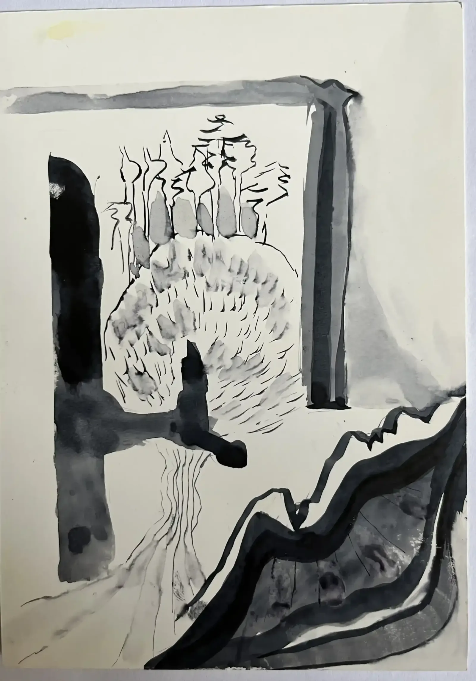 Ink Drawing 2, Can Maden
