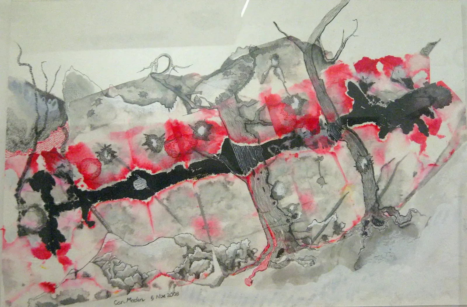 Untitled Paper Work 4, 2008, Can Maden