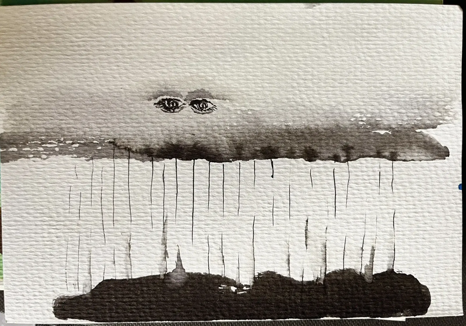 Ink Drawing 1, Can Maden