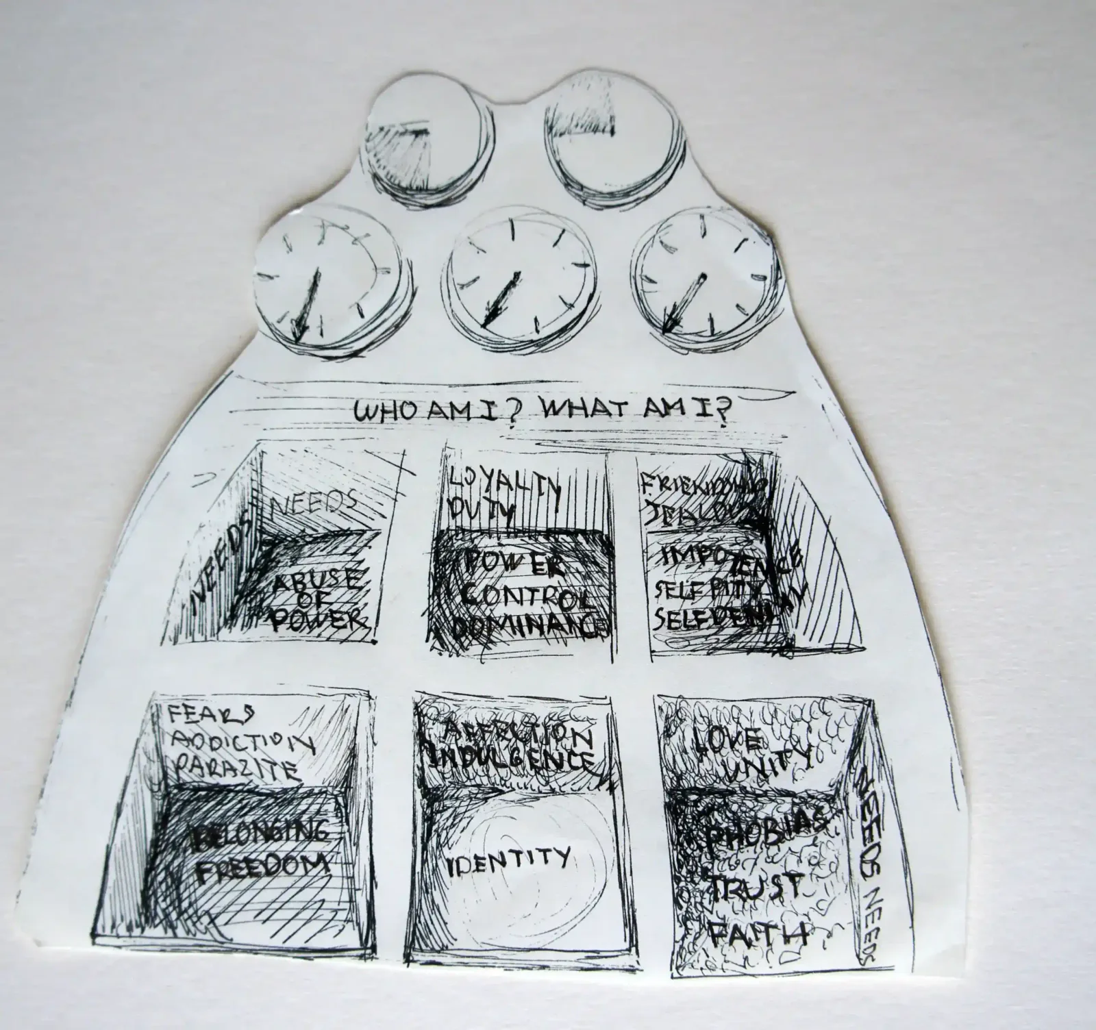 Who... What..., 2009, Can Maden