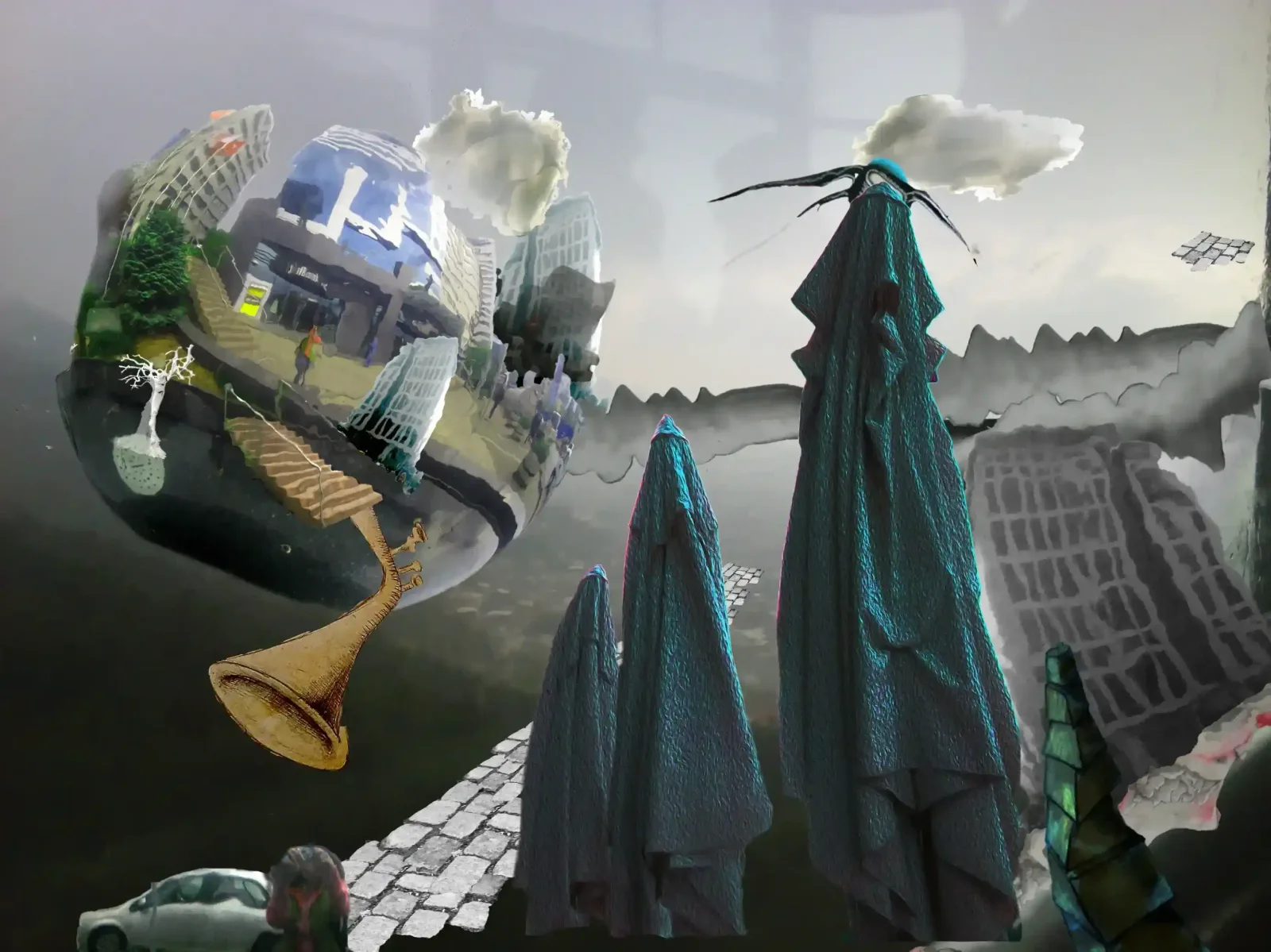 Overlapped Worlds, 2020, Can Maden