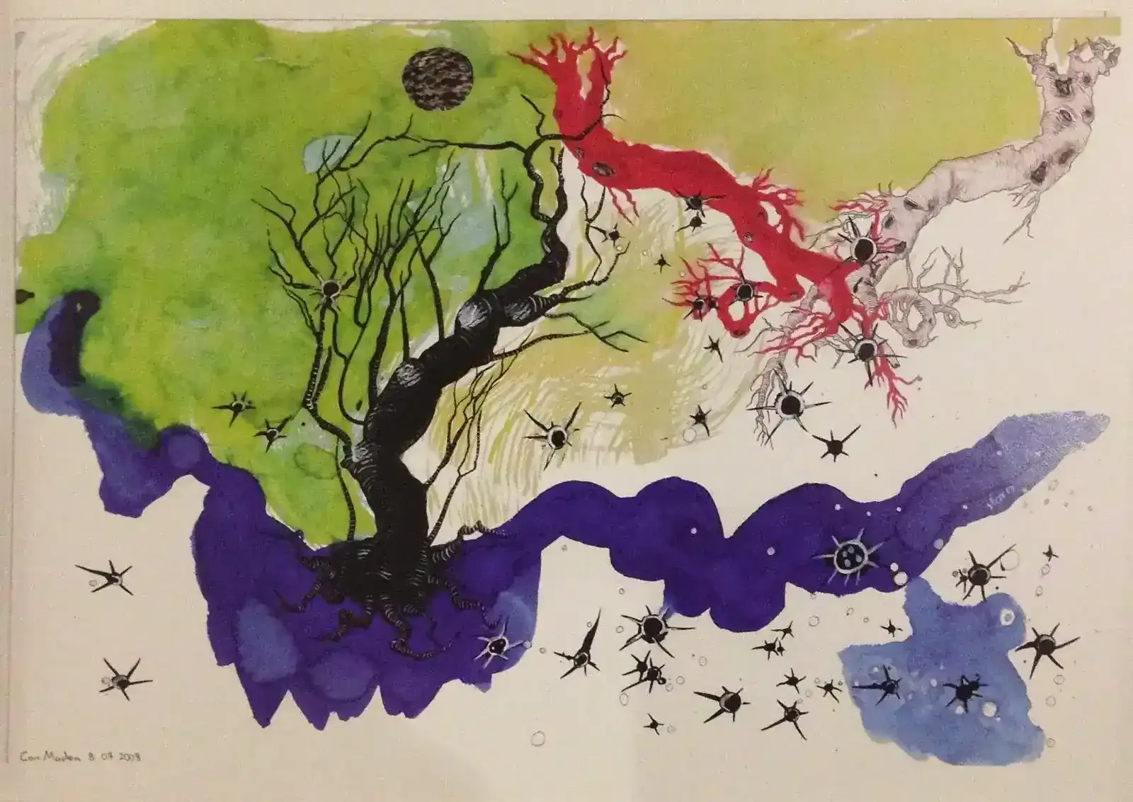 Watercolor 10, 2008, Can Maden