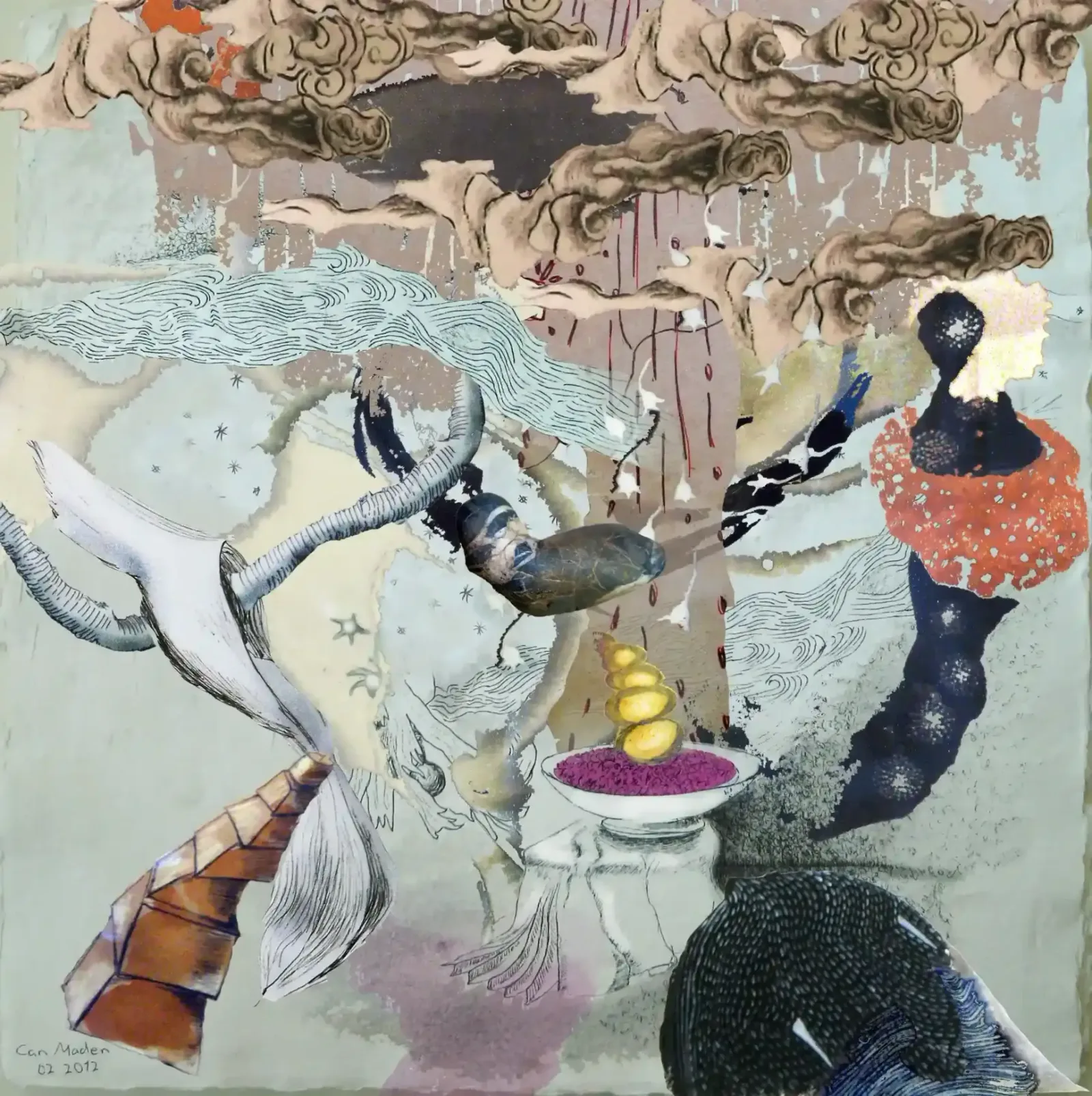 Raindrops, 2012, Can Maden