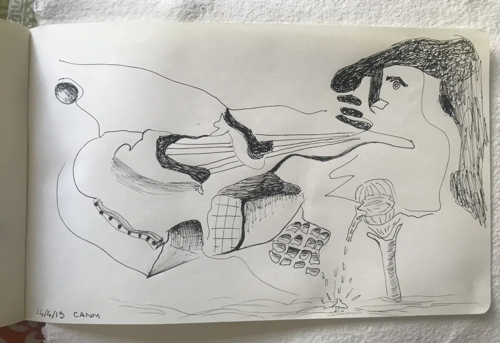 Self Portrait, 2019, Can Maden