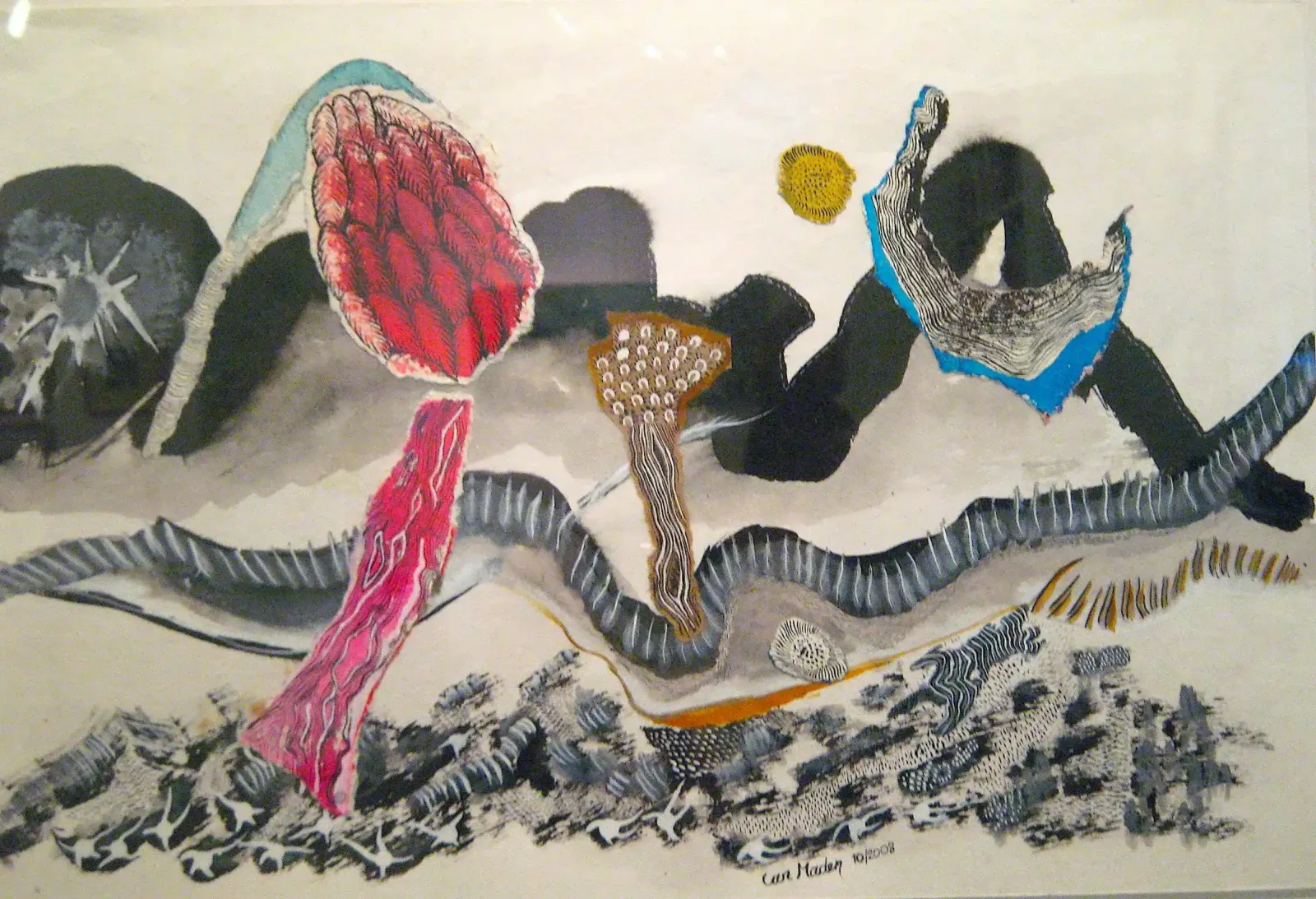 Untitled Paper Work 5, 2008, Can Maden