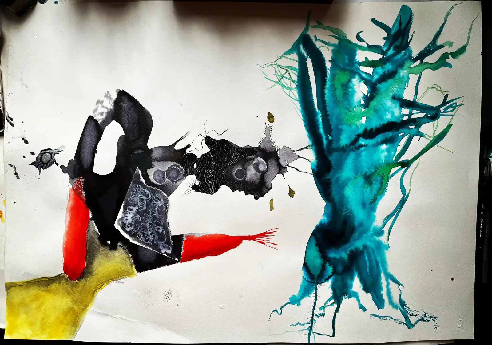 Untitled Paper Work, 2019, Can Maden