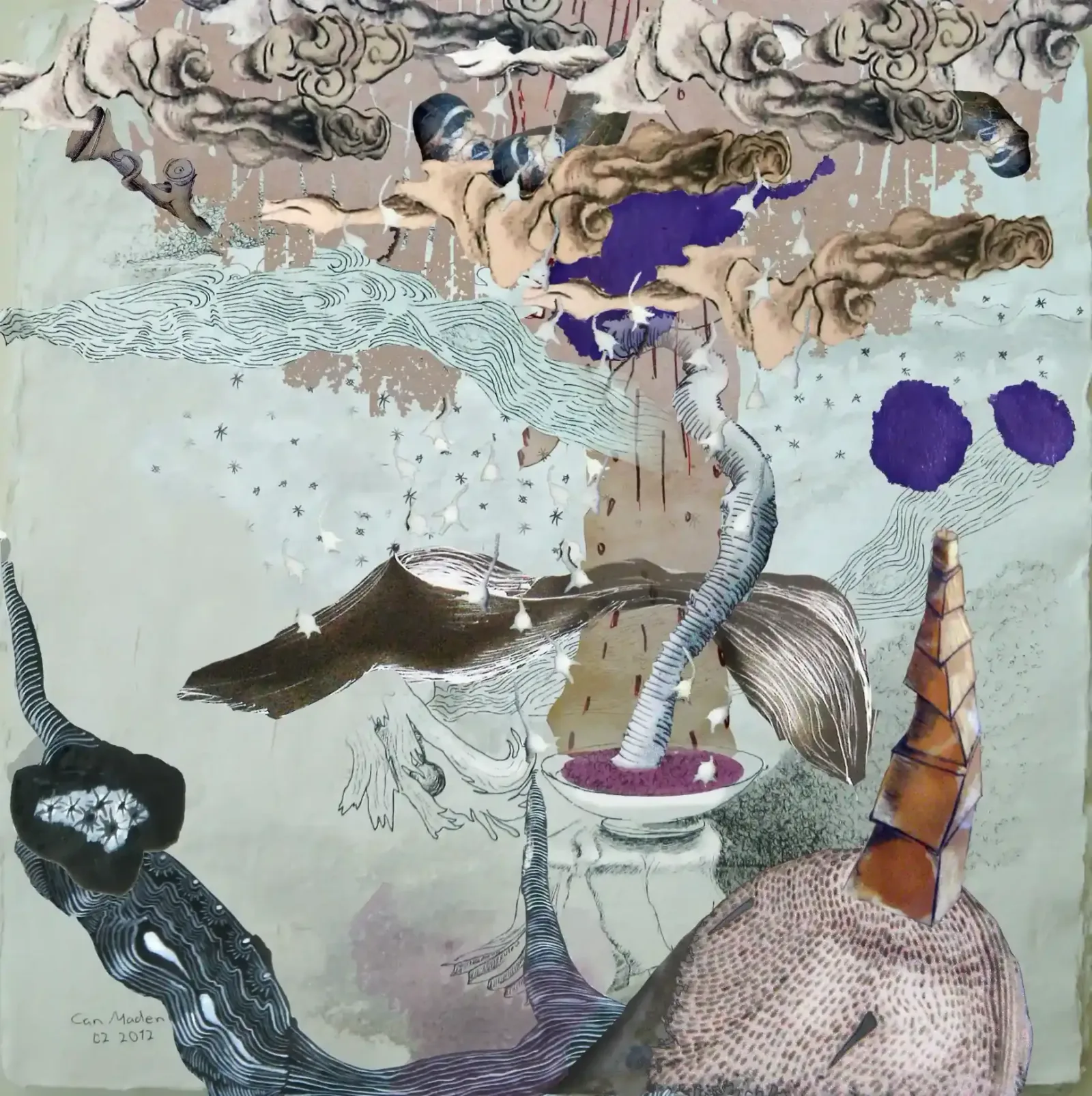 Raindrops 2, 2012, Can Maden