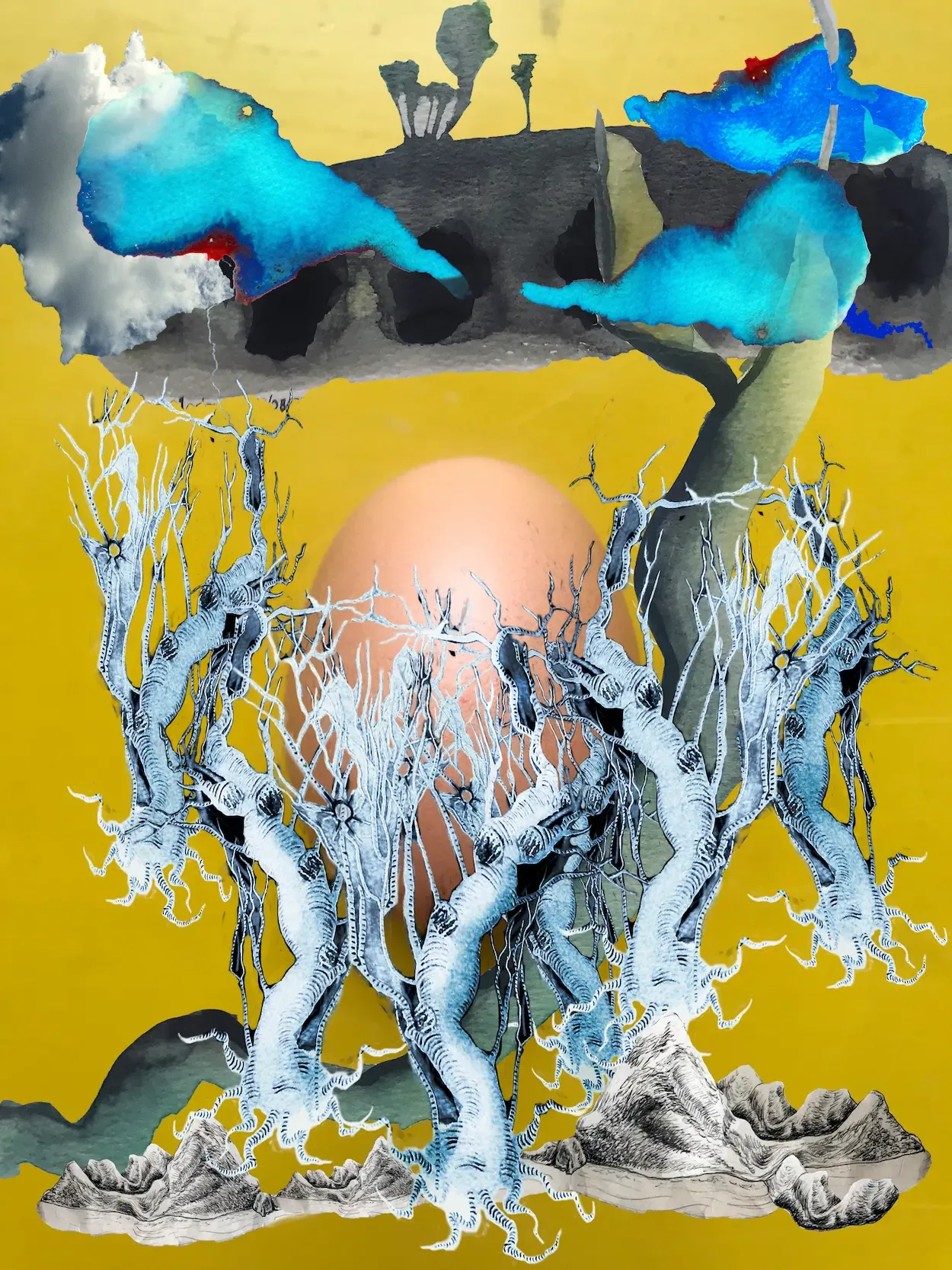 Egg 2, 2018, Can Maden