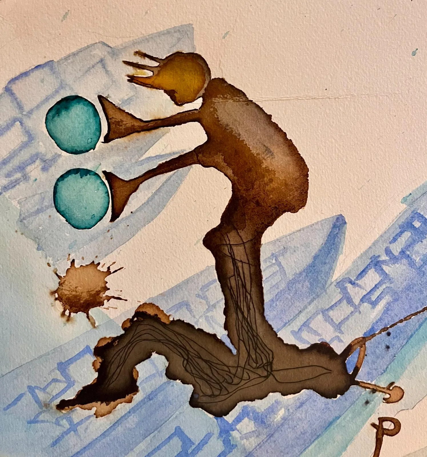 Layers and depth in the artwork