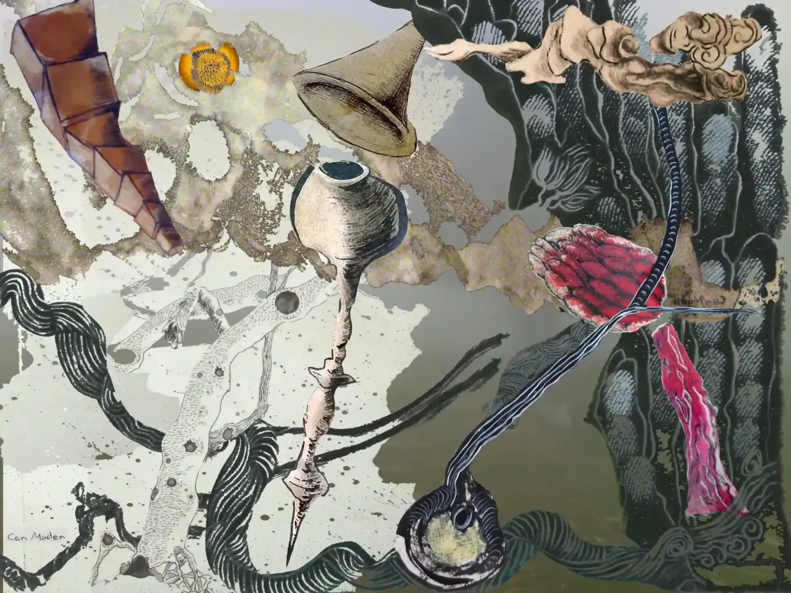 Mist 1, 2014, Can Maden